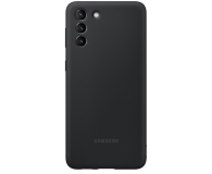 Samsung Silicone Cover do Galaxy S21+ Black - 617438 - zdjęcie 1